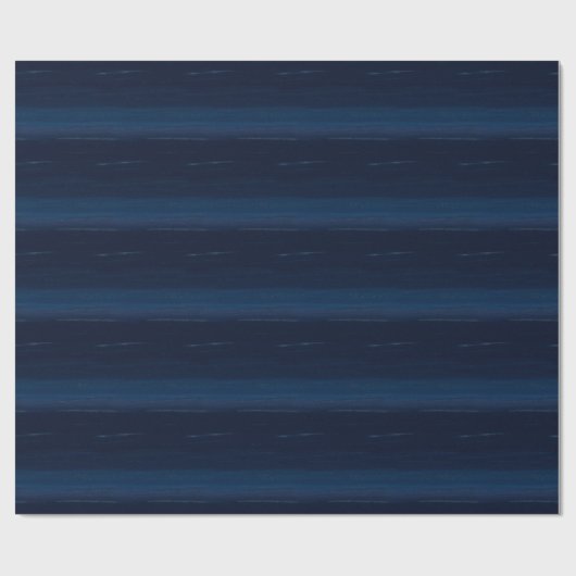 Elegant Navy Blue Waterverf Ombre Sparkle Cadeaupapier (Vlak)