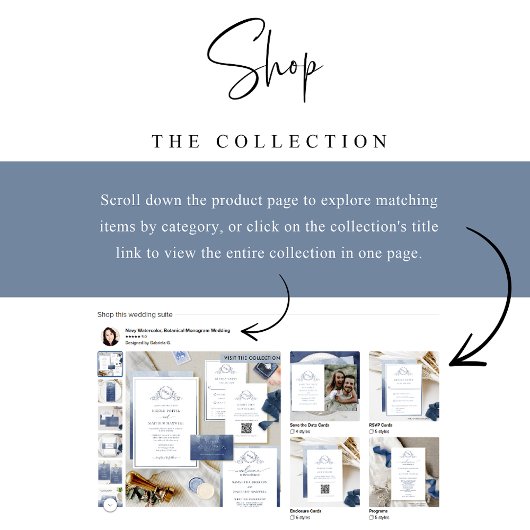 Elegant Navy Blue Waterverf Table Number