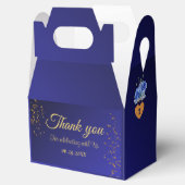 Elegant Navy & Burnt Sinaasappel | Foto Dank u Bedankdoosjes (Geopend)