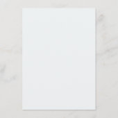 Elegant Navy Minimalist Border Informatiekaartje (Achterkant)