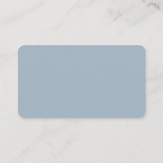 Elegant Navy Minimalist Table Label (Achterkant)