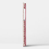 Elegant Navy Paisley: Tijdloos grensontwerp Case-Mate iPhone Case (Achterkant / Links)