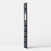 Elegant Navy Paisley: Tijdloos grensontwerp Case-Mate iPhone Case (Achterkant / Rechts)