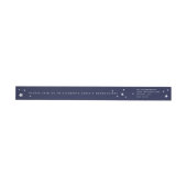 Elegant Navy Stars Wraparound Address Label (Individueel)