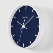 Elegant Navyblauw en Wit (Hoek)