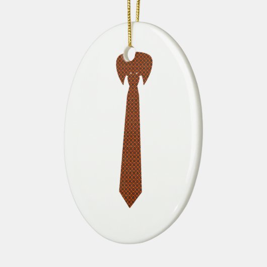 Elegant necktie keramisch ornament (Links)
