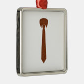 Elegant necktie metalen ornament (Rechts)
