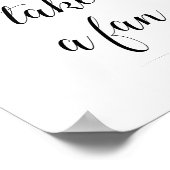 Elegant, neem een signaal voor een geldig huwelijk poster (Hoek)