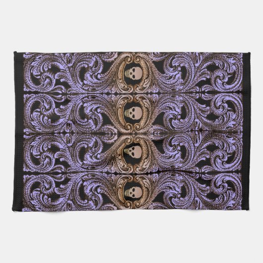 Elegant, , neo-Victoriaans, steampunk, gothic Sa Theedoek (Horizontaal)