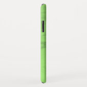 Elegant Neon Green Marble iPhone case (Achterkant/rechts)