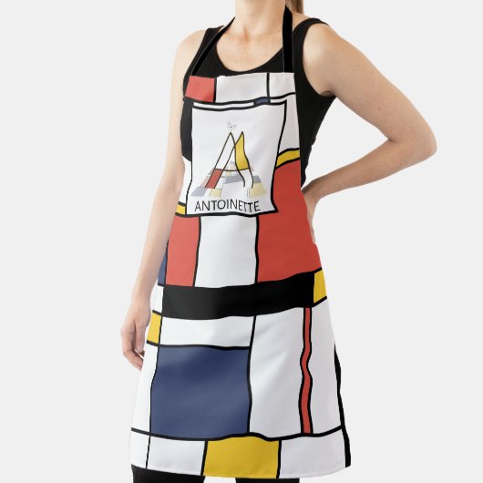 Elegant Neoplasticisme Style Monogram. Brief A Schort (Insitu)