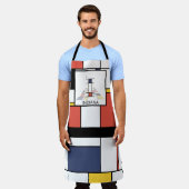 Elegant Neoplasticisme Style Monogram. Brief I Schort (Gedragen)