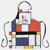 Elegant Neoplasticisme Style Monogram. Brief K Schort (Voorkant)