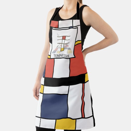 Elegant Neoplasticisme Style Monogram. Brief T Schort (Insitu)