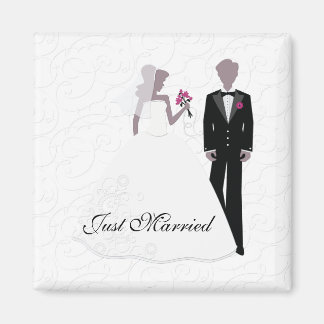 Elegant net getrouwd magneet