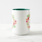 Elegant Net getrouwde bruiloft Combo Mok (Midden)