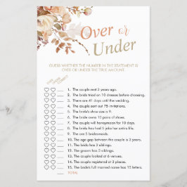 Elegant neutraal bloemig over of onder douche spel