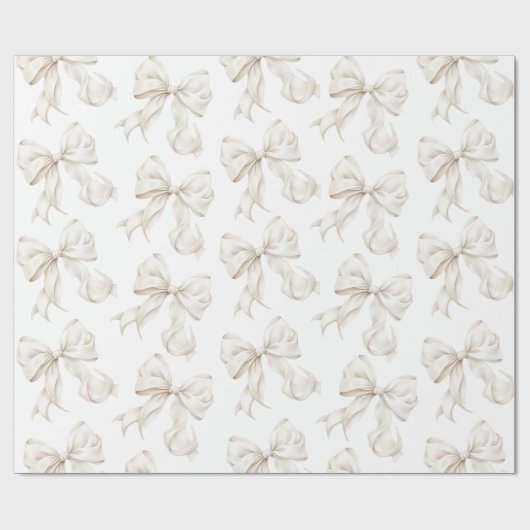 Elegant neutraal boeginpakpapier cadeaupapier (Vlak)