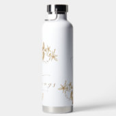 Elegant neutraal chique Roos wit Waterfles (Rechts)