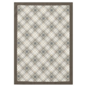 Elegant neutraal tafelkleed schone geometrische st (Voorkant)