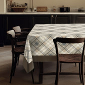 Elegant neutraal tafelkleed schone geometrische st