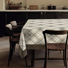 Elegant neutraal tafelkleed schone geometrische st