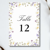 Elegant Neutral Waterverf Floral Wedding Kaart