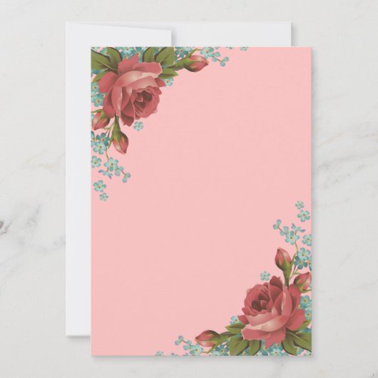 Elegant Neutral Wedding Invitation Design Kaart (Voorkant)