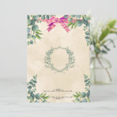 Elegant Neutral Wedding Invitation Design Kaart (Staand voorkant)