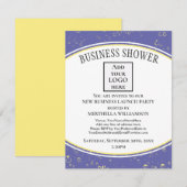 Elegant New Business LOGO Kaart (Voorkant / Achterkant)