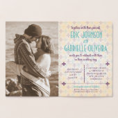 Elegant New Orleans Weddenschap Folie Kaarten (Binnen)