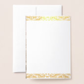 Elegant New Orleans Weddenschap Folie Kaarten (Met envelop)