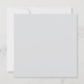 Elegant Newborn Baby Aangepast 5 Fotogeboorte Aankondiging (Achterkant)