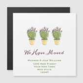 Elegant Nieuw adres | Verplaatsingsaankondiging (Voorkant / Achterkant)