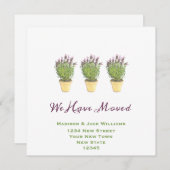 Elegant Nieuw adres | Verplaatsingsaankondiging (Voorkant / Achterkant)