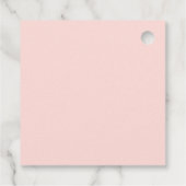 Elegant nieuw Chapter Bloemen Bow Book Baby shower Bedankjes Labels (Achterkant)