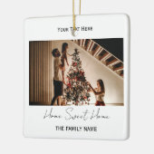 Elegant Nieuw Huis Script Ornament (Links)