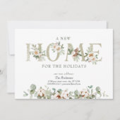 Elegant nieuw huis voor de Feestdagen Aankondiging (Voorkant)