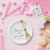 Elegant nieuwjaarsfeest papieren bordje (Feest)