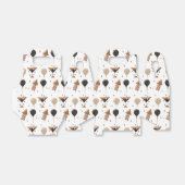 Elegant nieuwjaarsfeest Patroon Bedankdoosjes (Uitgevouwen)