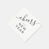 Elegant nieuwjaarsfeest servet (Hoek)