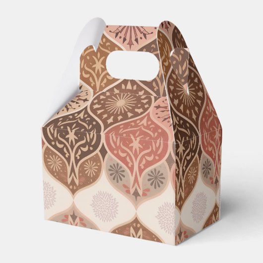 Elegant Nikkah Islamitische bruiloft Dank u Bedankdoosjes (Achterkant)