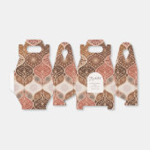 Elegant Nikkah Islamitische bruiloft Dank u Bedankdoosjes (Uitgevouwen)