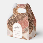 Elegant Nikkah Islamitische bruiloft Dank u Bedankdoosjes (Voorkant Zijde)