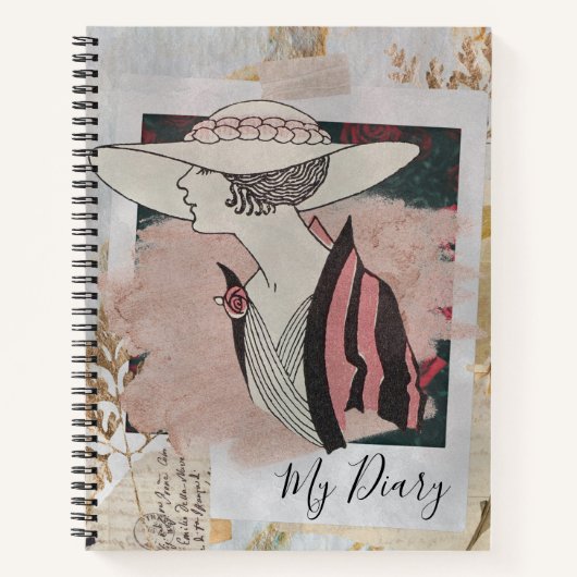 Elegant Nostalgia Notitieboek (Voorkant)