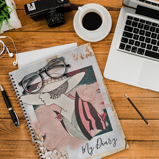 Elegant Nostalgia Notitieboek