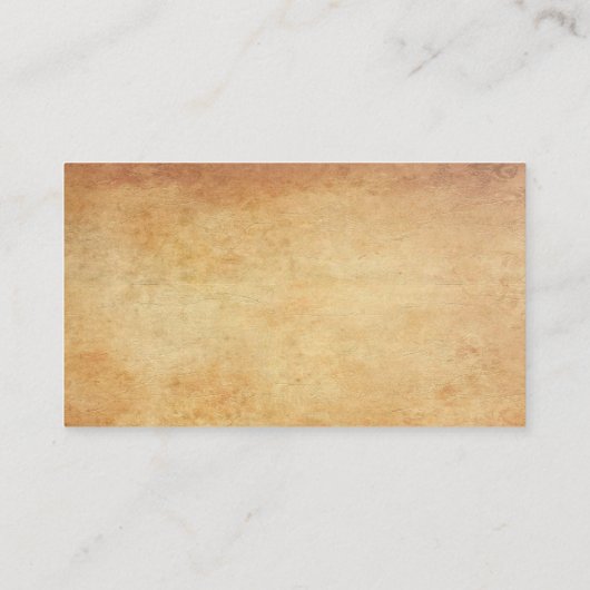 Elegant Nostalgisch oud papier look Professional L Visitekaartje (Achterkant)