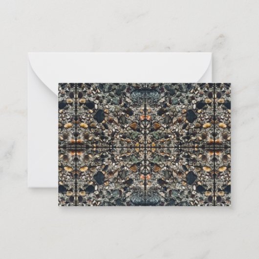 Elegant Note Kaart Notitiekaartje (Achterkant)