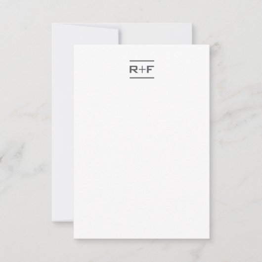 Elegant Note-kaarten Notitiekaartje (Voorkant)