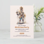 Elegant Notenkraker Kerstfeest Kaart (Staand voorkant)